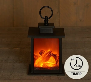 B.O.T. HAARD ZWART 12X12X18.5CM 3XAA MET 6/18U TIMER