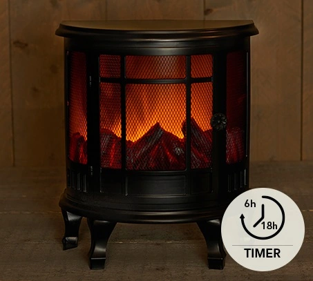 B.O.T. HAARD ZWART 30X16X35CM 3XC MET 6/18U TIMER