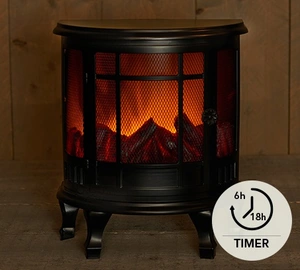 B.O.T. HAARD ZWART 30X16X35CM 3XC MET 6/18U TIMER