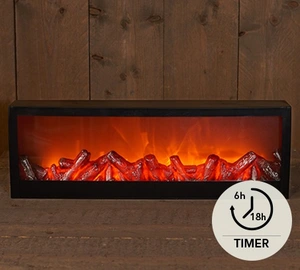 B.O.T. HAARD ZWART 60X20X10CM 3XC MET 6/18U TIMER