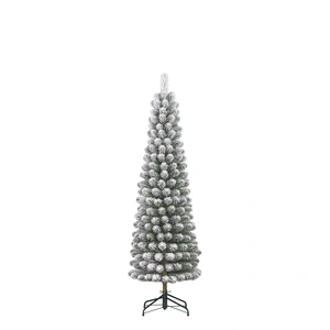 Black Box Trees Charlton Pilar kerstboom groen frosted TIPS 280 - h185xd53cm - afbeelding 3