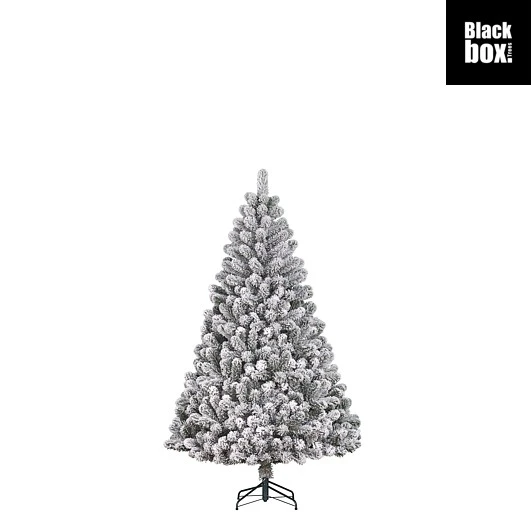 Charlton kerstboom groen frosted TIPS 340 - h155xd91cm