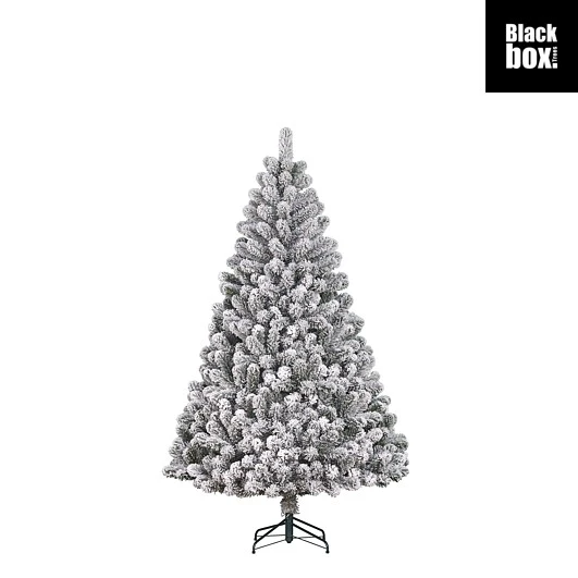 Charlton kerstboom groen frosted TIPS 525 - h185xd115cm
