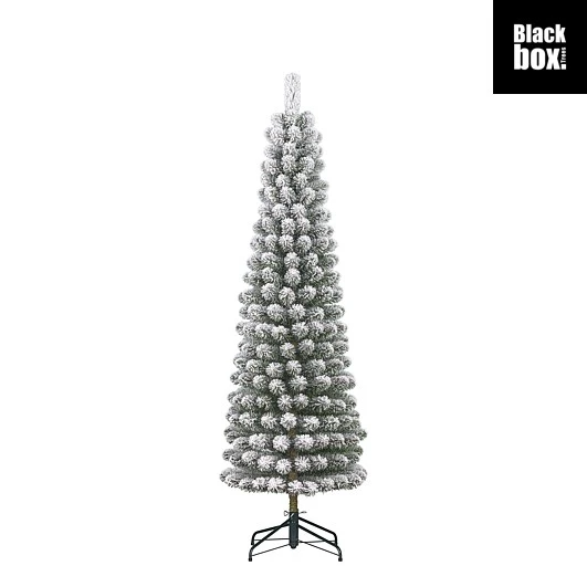 Charlton Pilar kerstboom groen frosted TIPS 362 - h215xd56cm