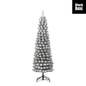 Charlton Pilar kerstboom groen frosted TIPS 362 - h215xd56cm