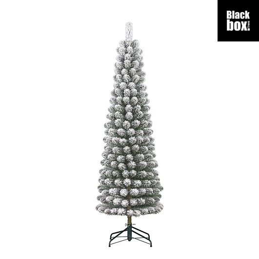 Charlton Pilar kerstboom groen frosted TIPS 409 - h230xd58cm