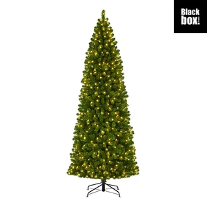 Charlton Slim kerstboom outdoor groen warm wit 580L 1704 TIPS en timer - h305xd114cm