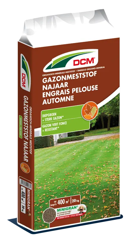 DCM Gazonmeststof Najaar 20 kg