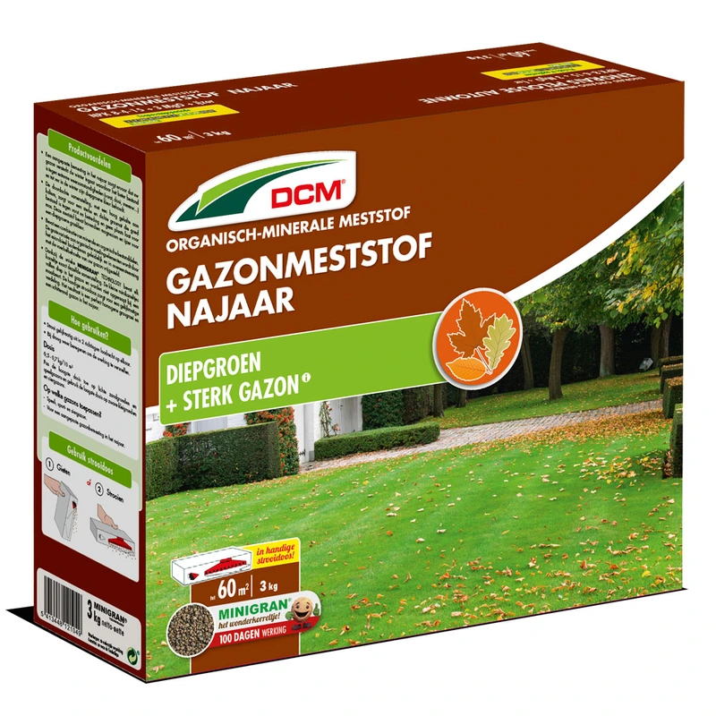 DCM Gazonmeststof Najaar 3 kg