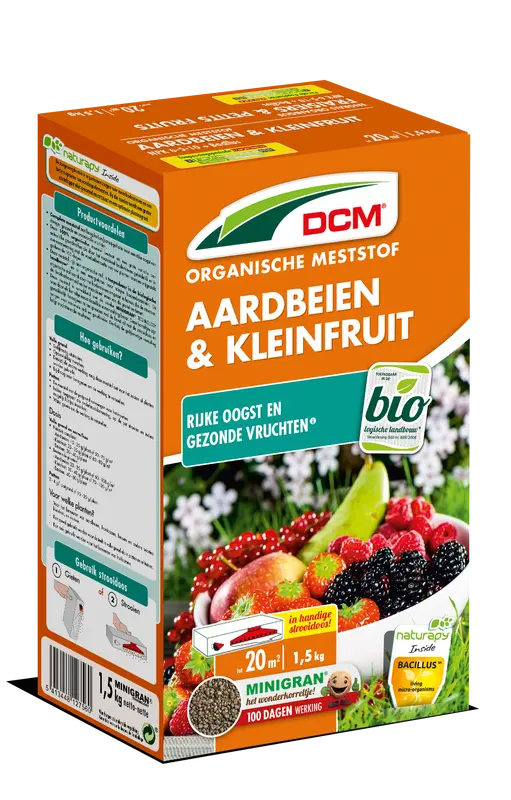 DCM Meststof Aardbeien & Kleinfruit 1,5 kg