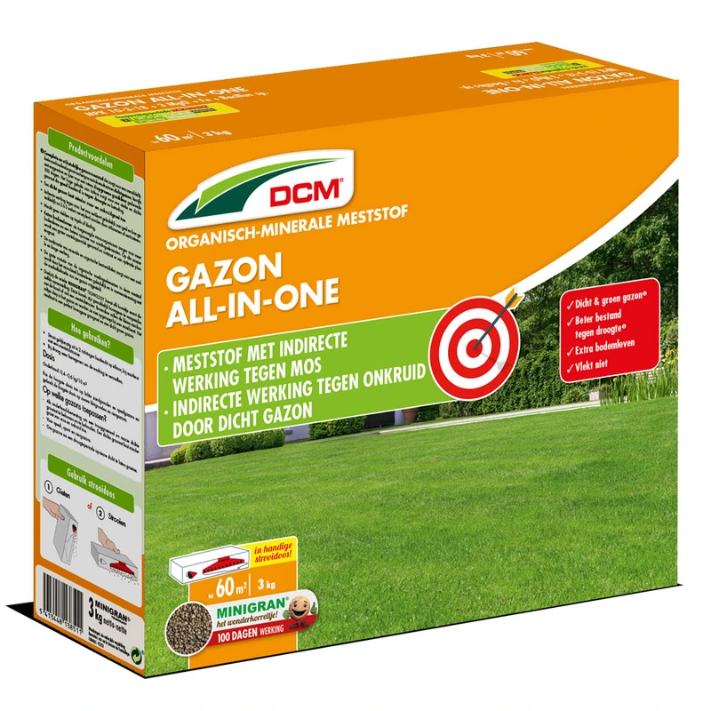 DCM Meststof Gazon All-In-One 3 kg