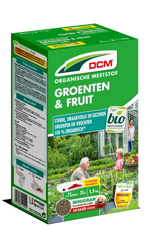 DCM Meststof Groenten & Fruit 1,5 kg