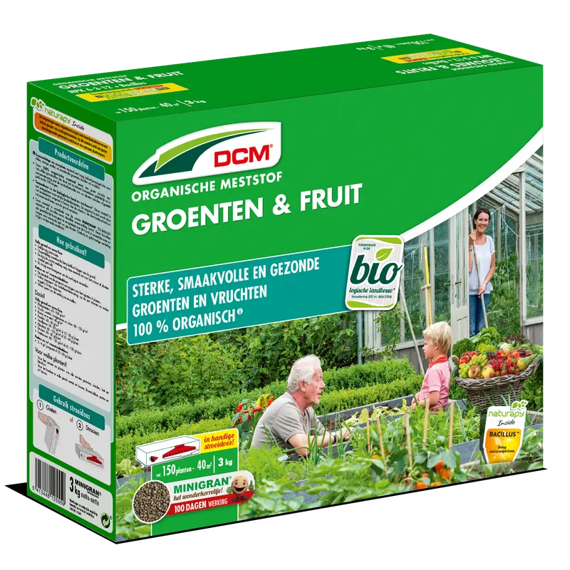 DCM Meststof Groenten & Fruit 3 kg