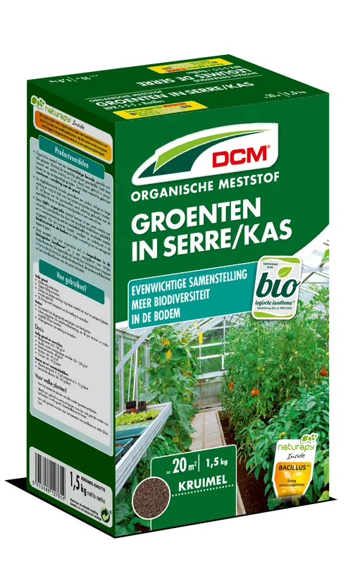 DCM Meststof Groenten in Serre 1,5 kg