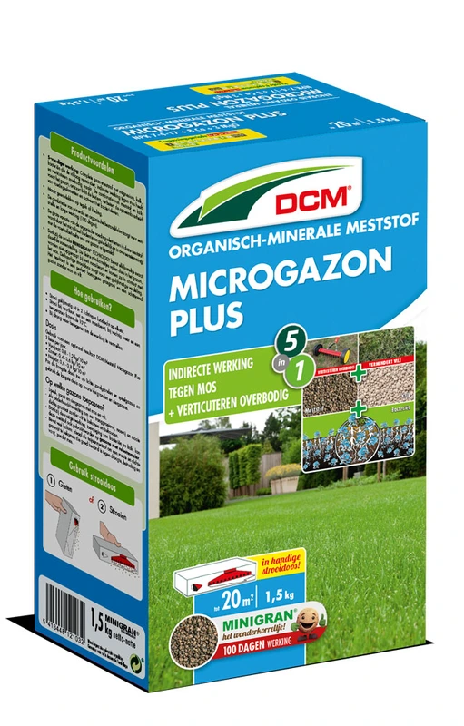 DCM Meststof Microgazon Plus 1,5 kg