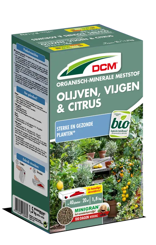 DCM Meststof Olijven, Vijgen & Citrus 1,5 kg