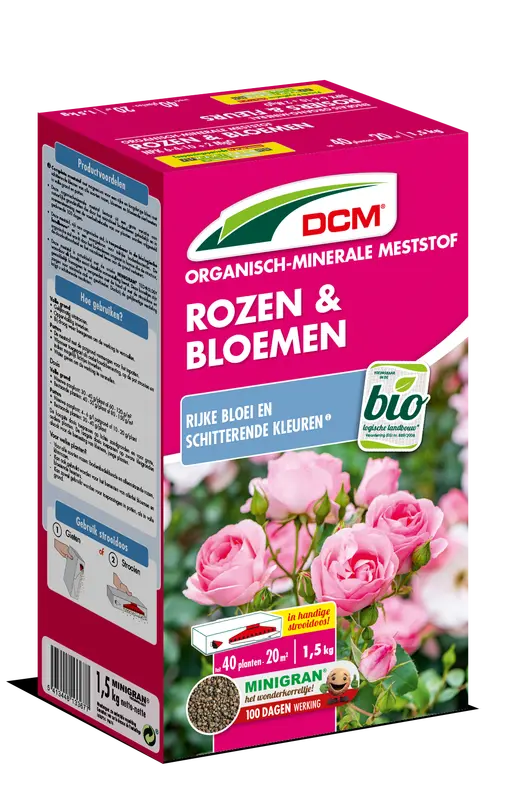 DCM Meststof Rozen & Bloemen 1,5 kg