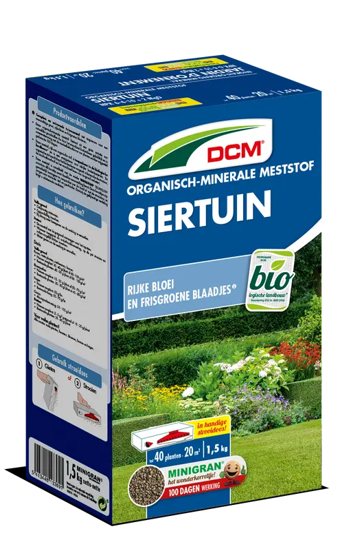 DCM Meststof Siertuin 1,5 kg