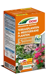 DCM Meststof Terrasplanten & Mediterrane Planten 1,5 kg