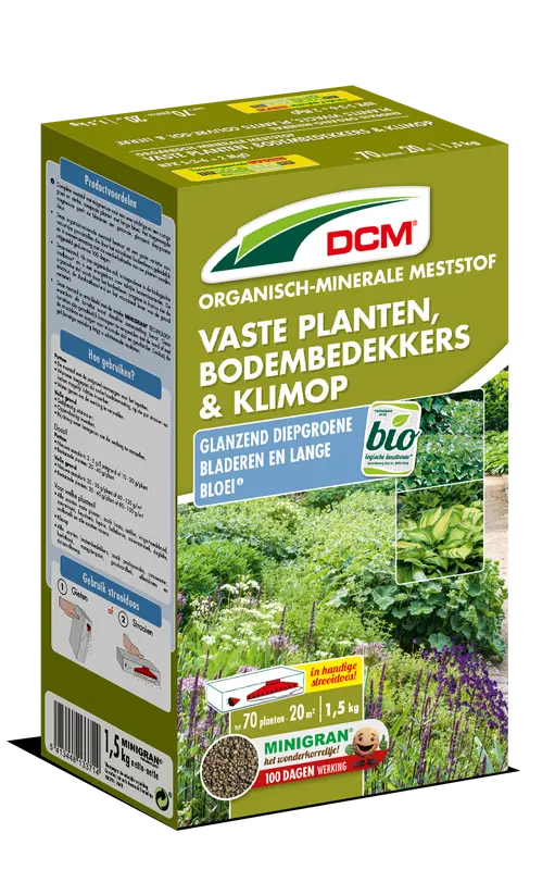 DCM Meststof Vaste Planten, Klimop & Bodembedekkers 1,5 kg