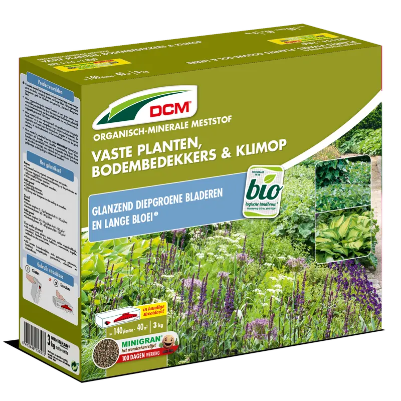 DCM Meststof Vaste Planten, Klimop & Bodembedekkers 3 kg