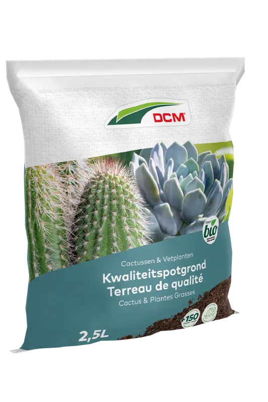 DCM Potgrond Cactussen & Vetplanten 2,5 L