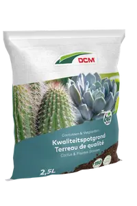 DCM Potgrond Cactussen & Vetplanten 2,5 L