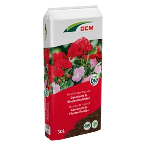 DCM Potgrond Geraniums & Bloeiende planten 30 L