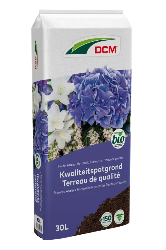 DCM Potgrond heide, azalea, hortensia & alle zuurminnende planten 30 L