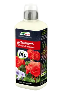 DCM Vloeibare Meststof Geraniums & Bloeiende Planten 0,8 L