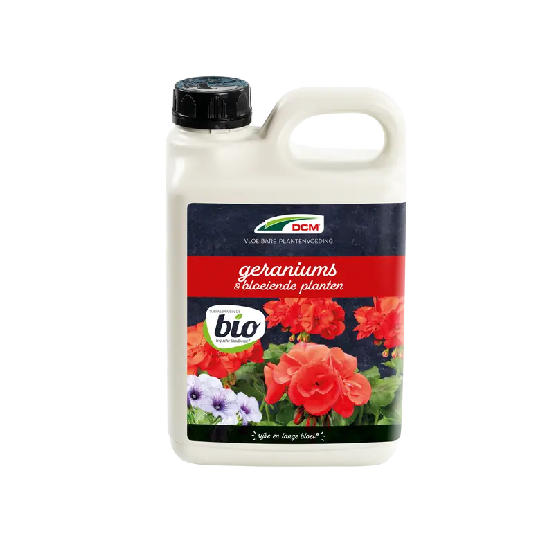 DCM Vloeibare Meststof Geraniums & Bloeiende Planten 2,5 L