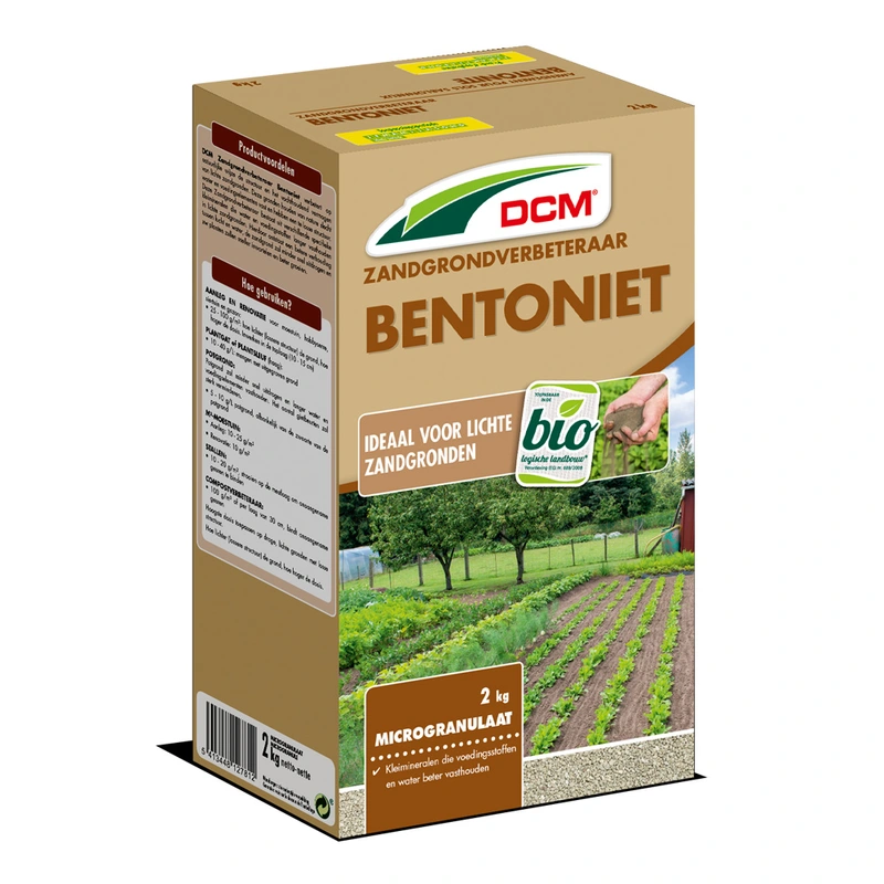 DCM Zandgrondverbeteraar Bentoniet 2 kg