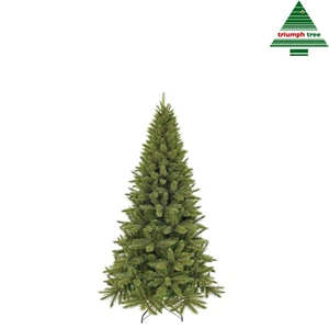 Forest frosted kerstboom slim groen TIPS 424 - h155xd86cm