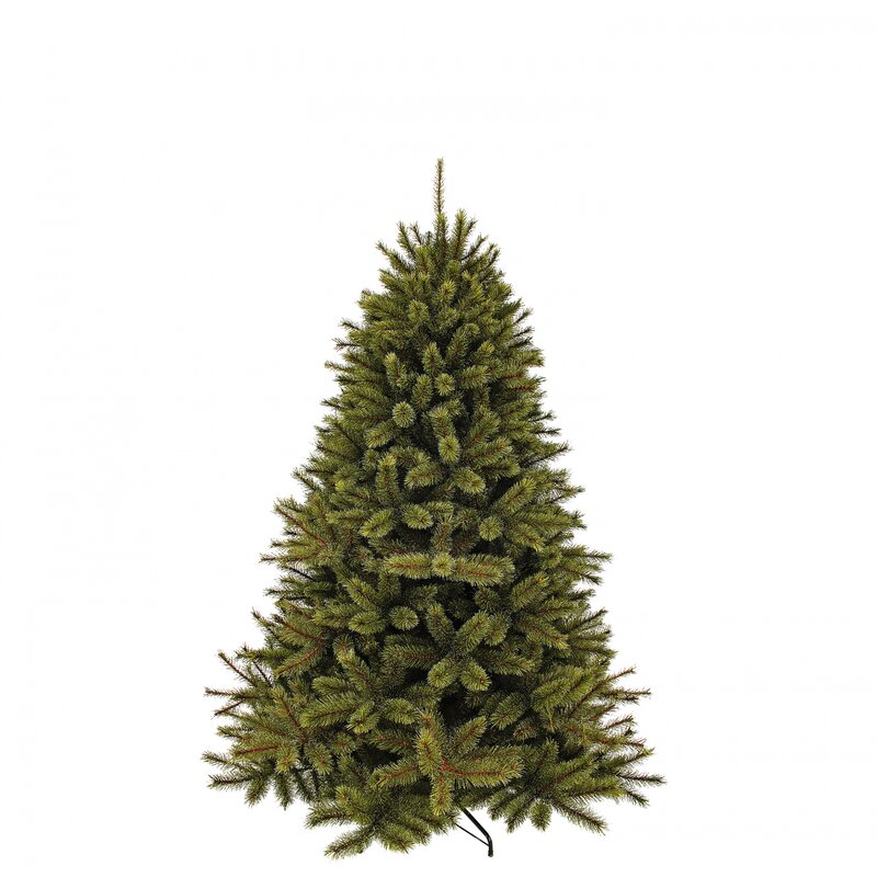 Forest frosted pine kerstboom groen TIPS 942 - h185xd130cm - afbeelding 1