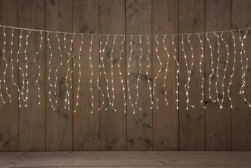 Gordijn draadverlichting led warm wit 1000 lamps