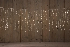 Gordijn draadverlichting led warm wit 1000 lamps