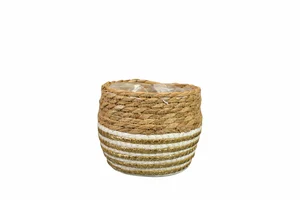 Mand dorien d17h14cm goud naturel