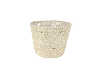 Mand selin d15h12cm jute