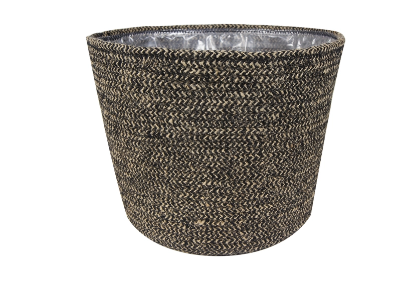 Mand selin d26h23cm zwart