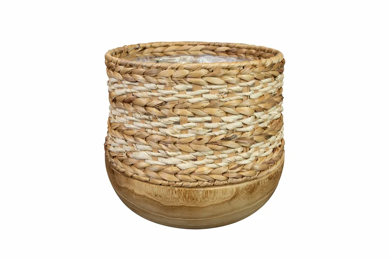 Pot diede d28h21cm naturel - afbeelding 1