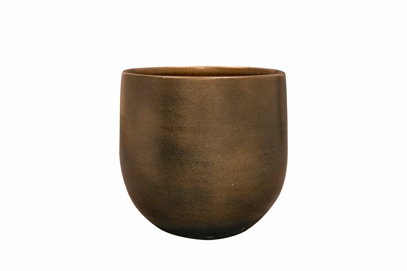 Pot esra d22h20cm champagne - afbeelding 1