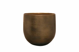 Pot esra d22h20cm champagne - afbeelding 1