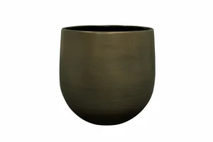 Pot esra d26h26cm shiny green - afbeelding 1