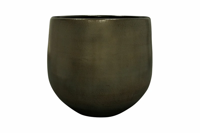 Pot esra d31h28cm shiny green