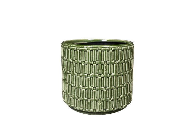 Pot floor groen d17h15cm - afbeelding 1