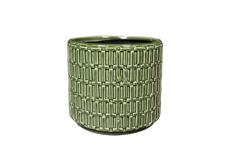 Pot floor groen d18h16cm - afbeelding 1