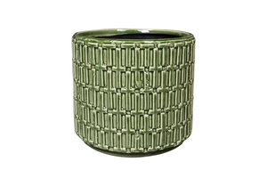 Pot floor groen d21h19cm - afbeelding 1