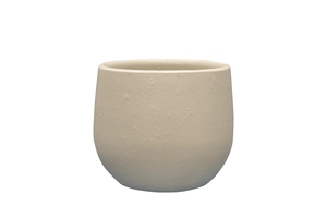 Pot isabel warm grey d16h13cm - afbeelding 1