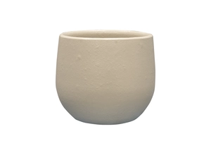 Pot isabel warm grey d19h17cm - afbeelding 1