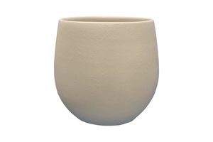 Pot isabel warm grey d22h19cm - afbeelding 1